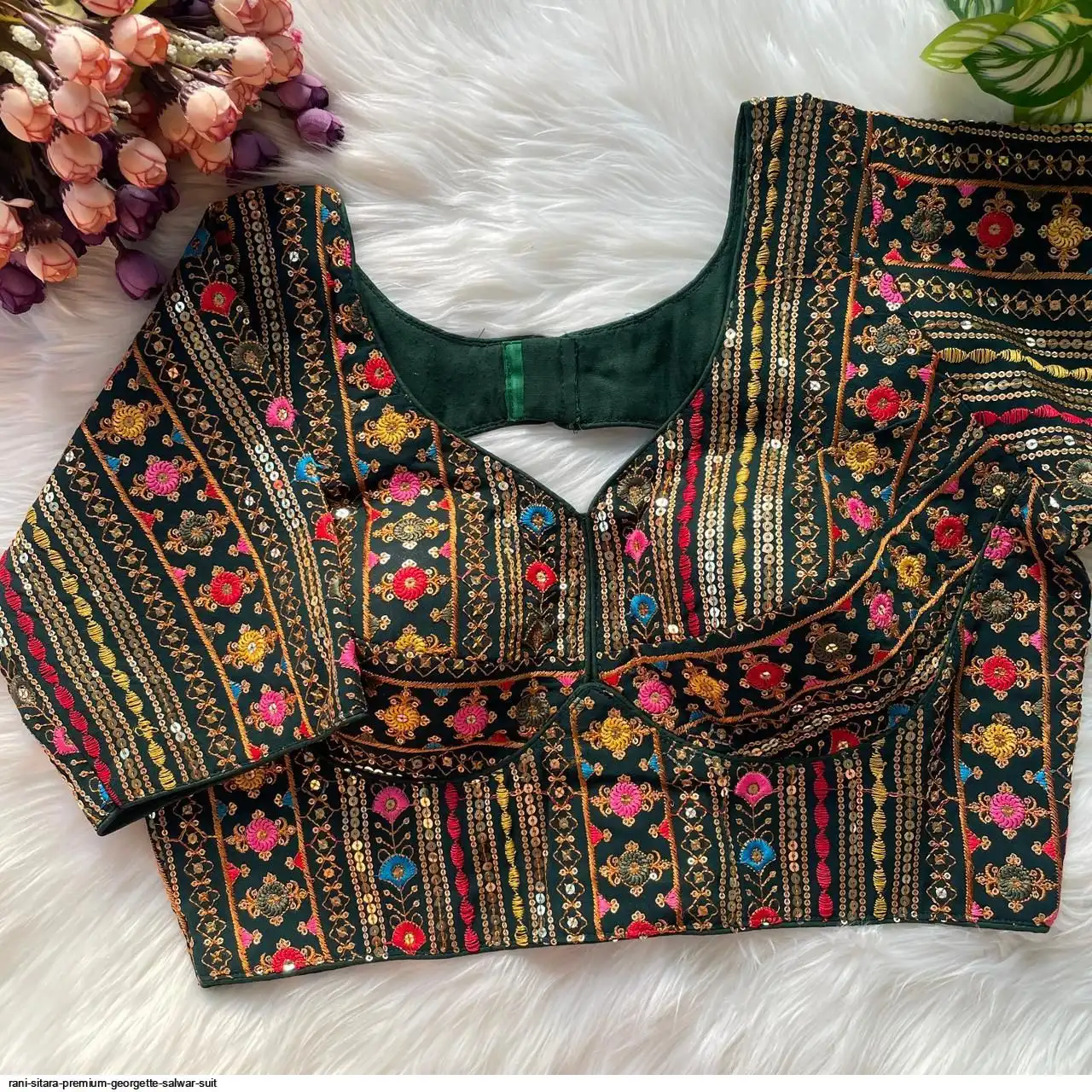 RANI SITARA PREMIUM GEORGETTE BLOUSE E