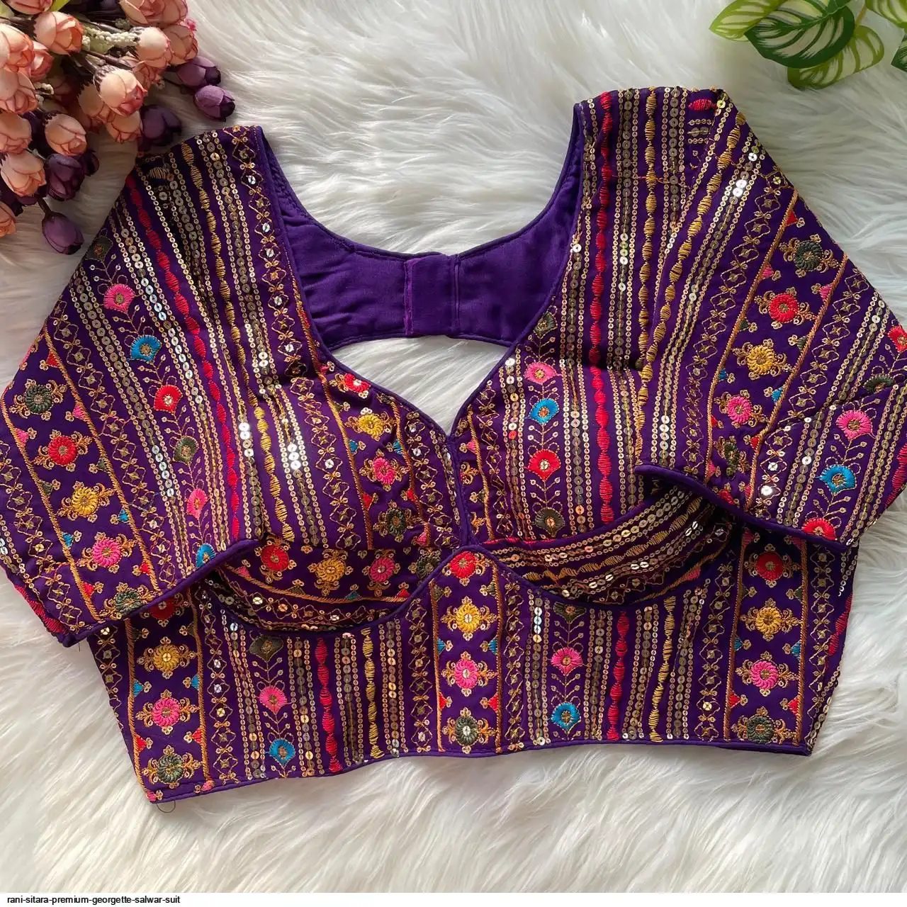 RANI SITARA PREMIUM GEORGETTE BLOUSE F