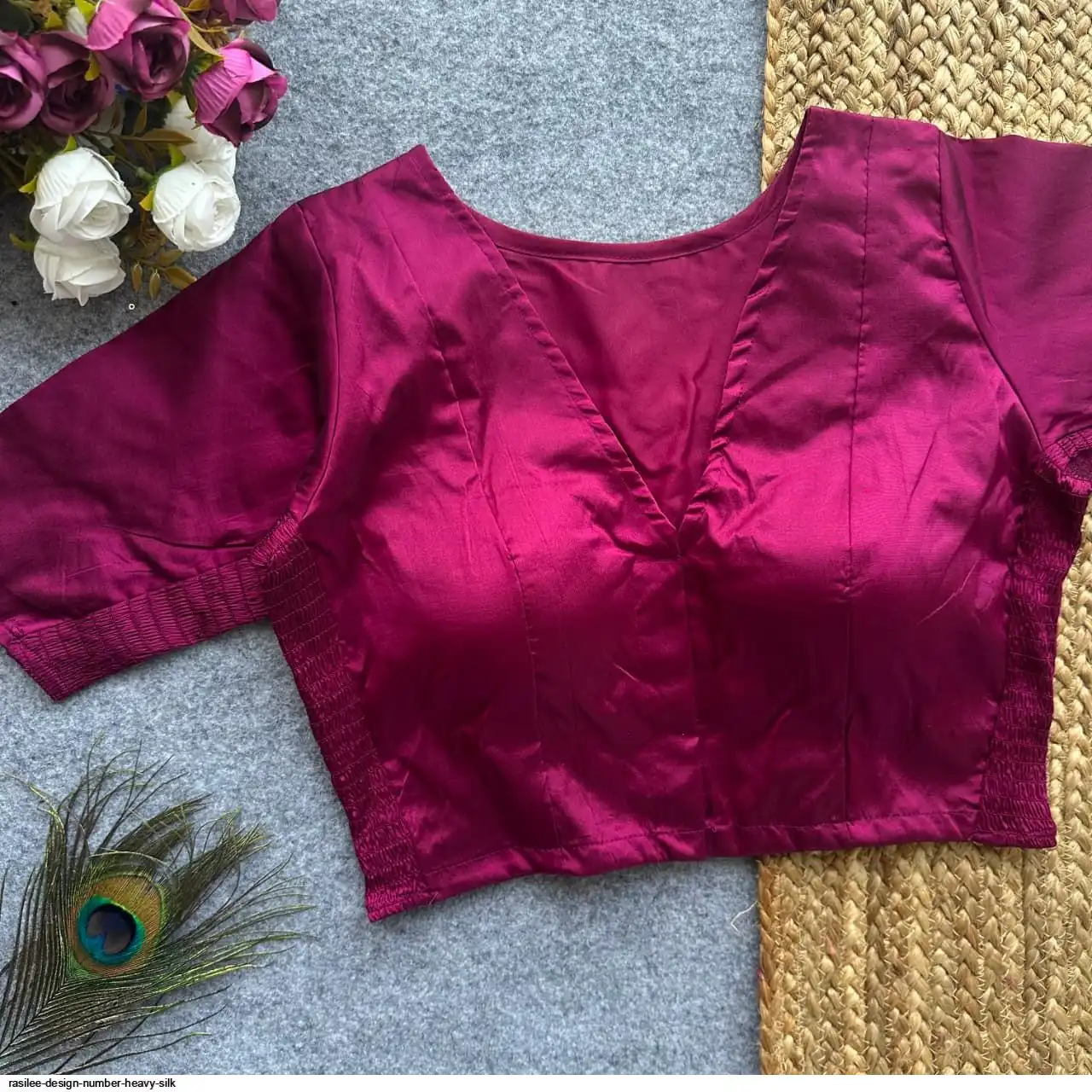 RASILEE DESIGN NUMBER HEAVY SILK 3
