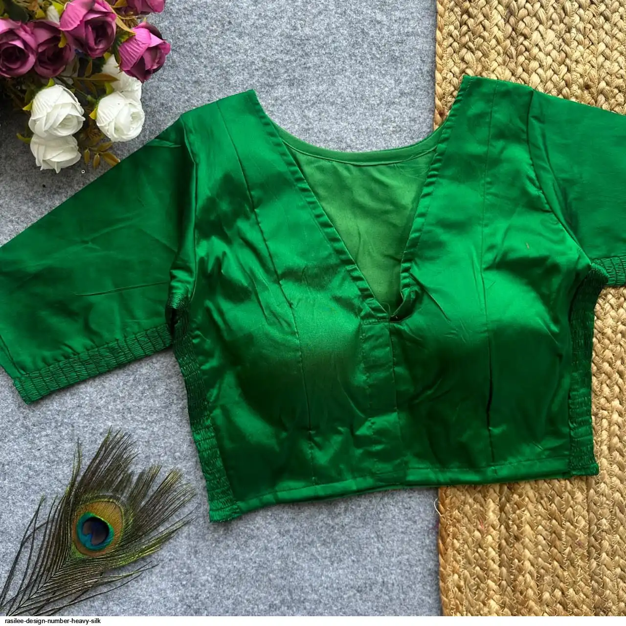 RASILEE DESIGN NUMBER HEAVY SILK 6
