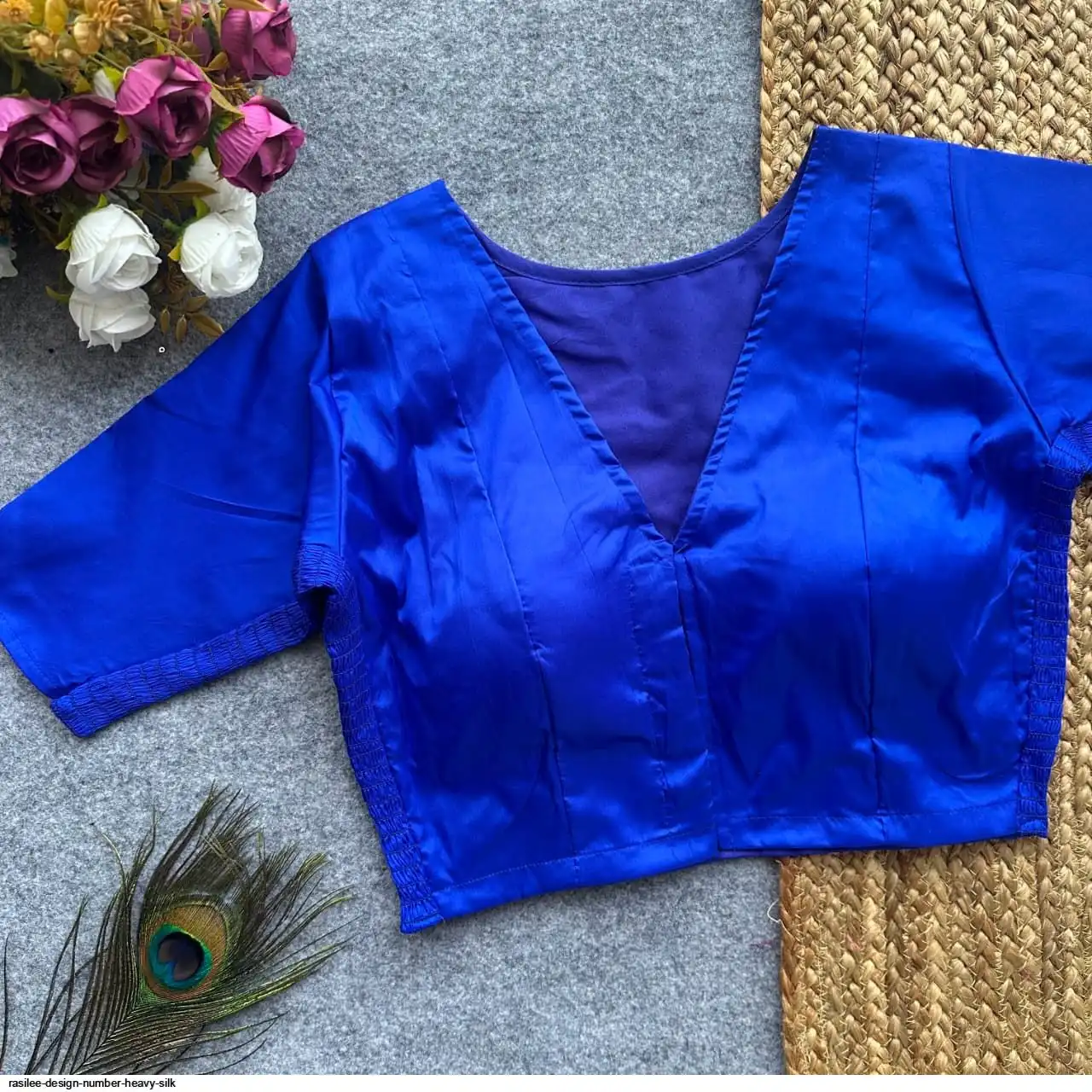 RASILEE DESIGN NUMBER HEAVY SILK 7