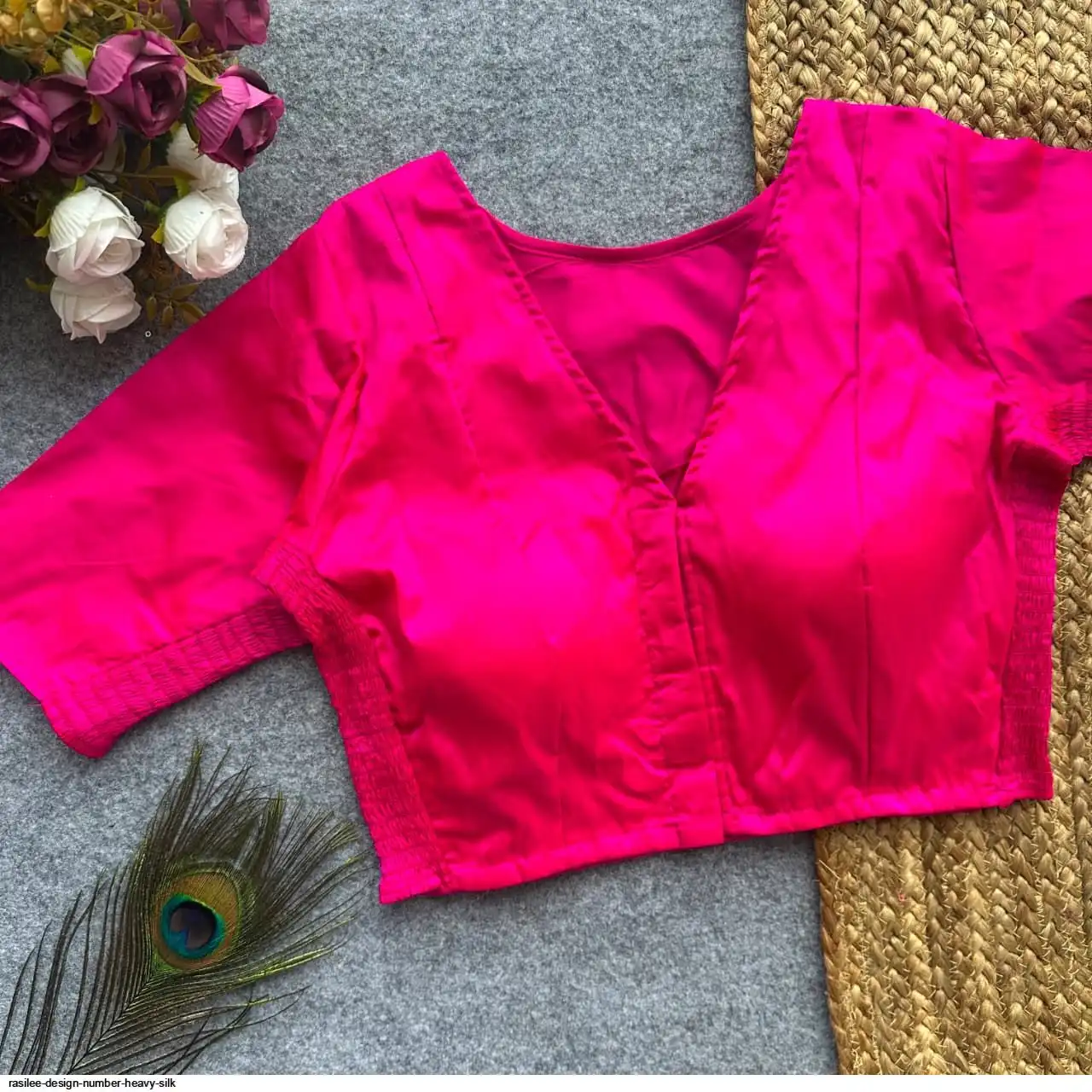 RASILEE DESIGN NUMBER HEAVY SILK 9