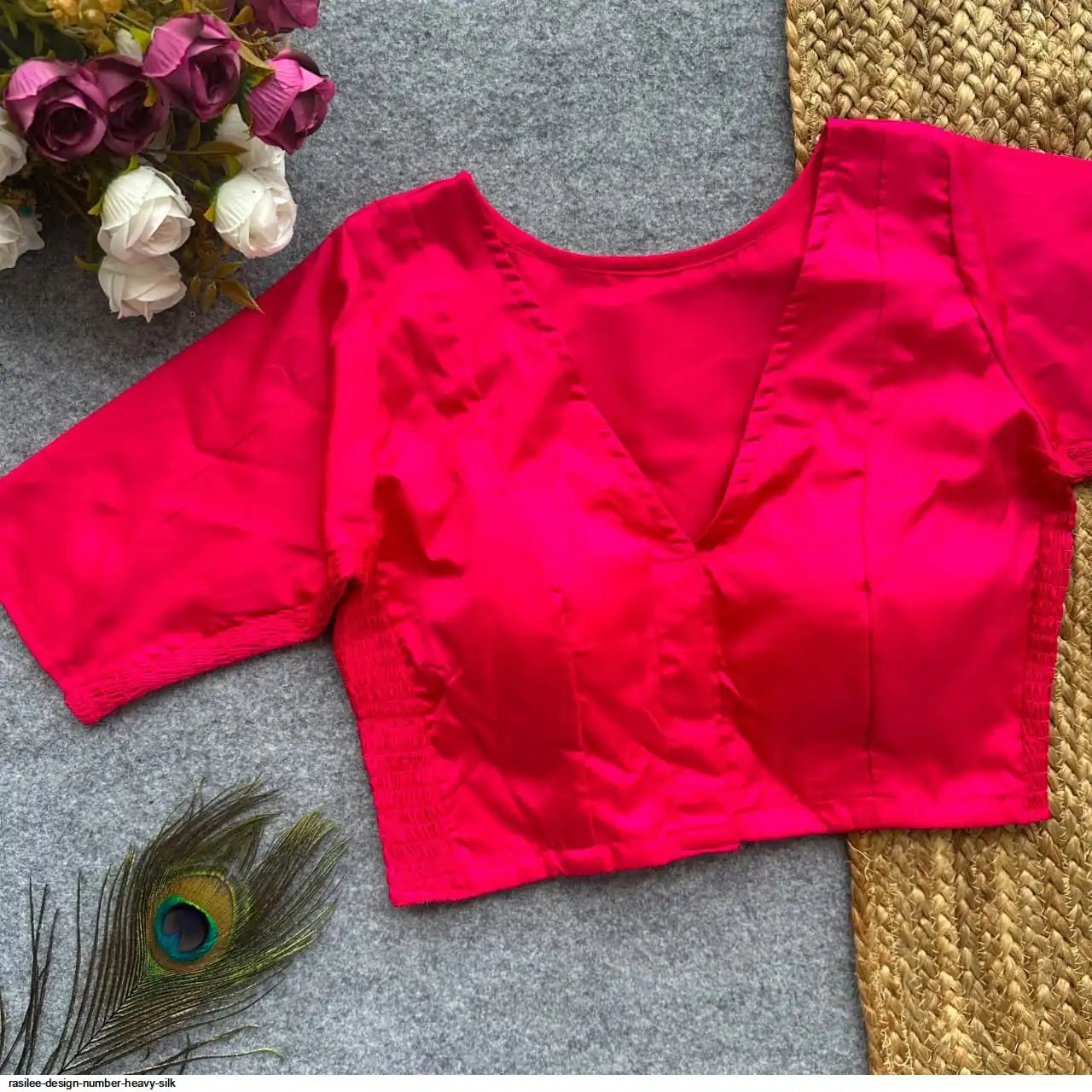 RASILEE DESIGN NUMBER HEAVY SILK 8