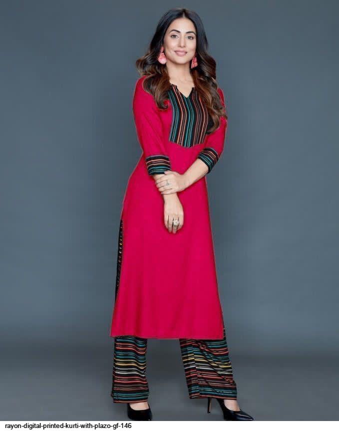 Buy Remarkable Navy Blue Color Festive Wear Cotton Camric Printed Full  Stitched Kurti Plazo  LehengaSaree