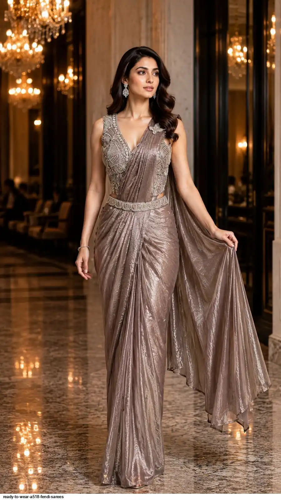 READY TO WEAR A518 FENDI SAREES B