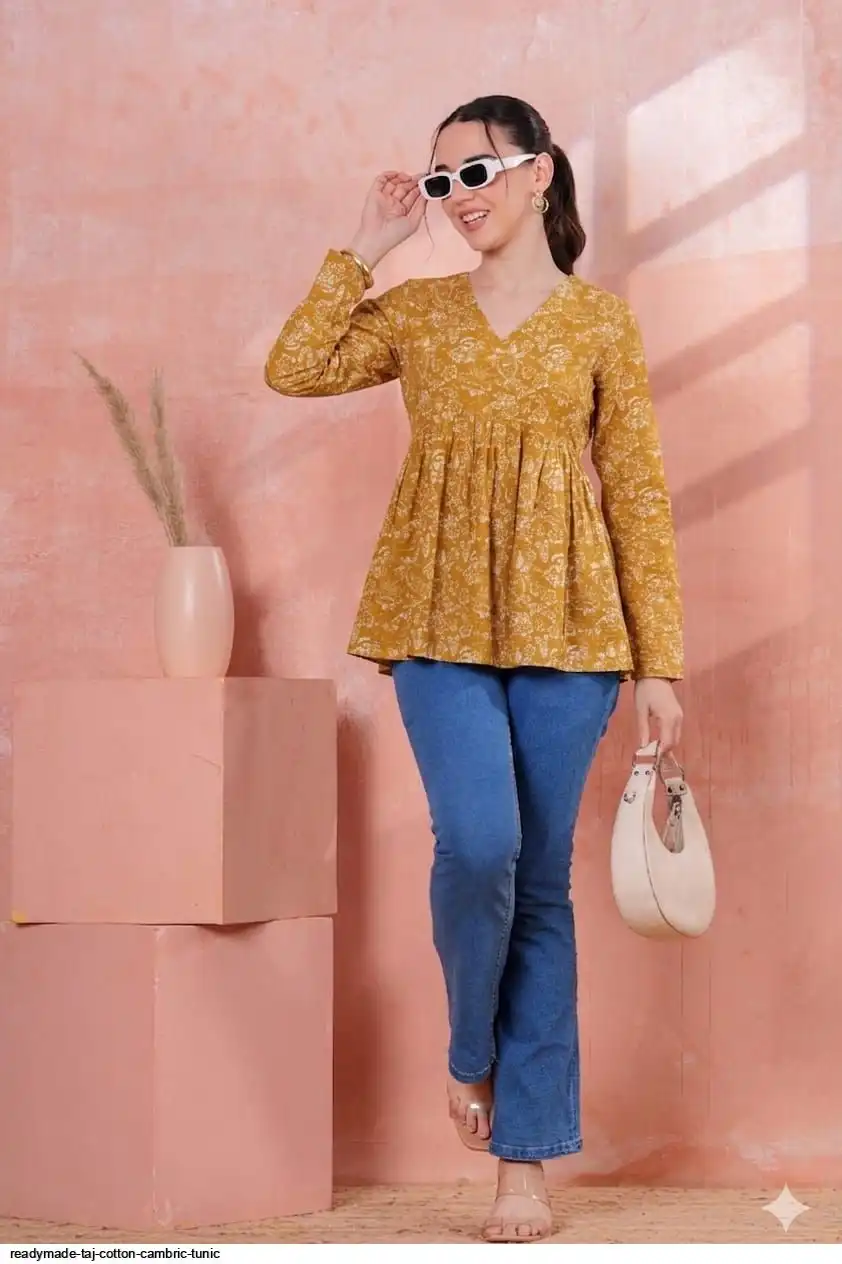 READYMADE TAJ COTTON CAMBRIC TUNIC E