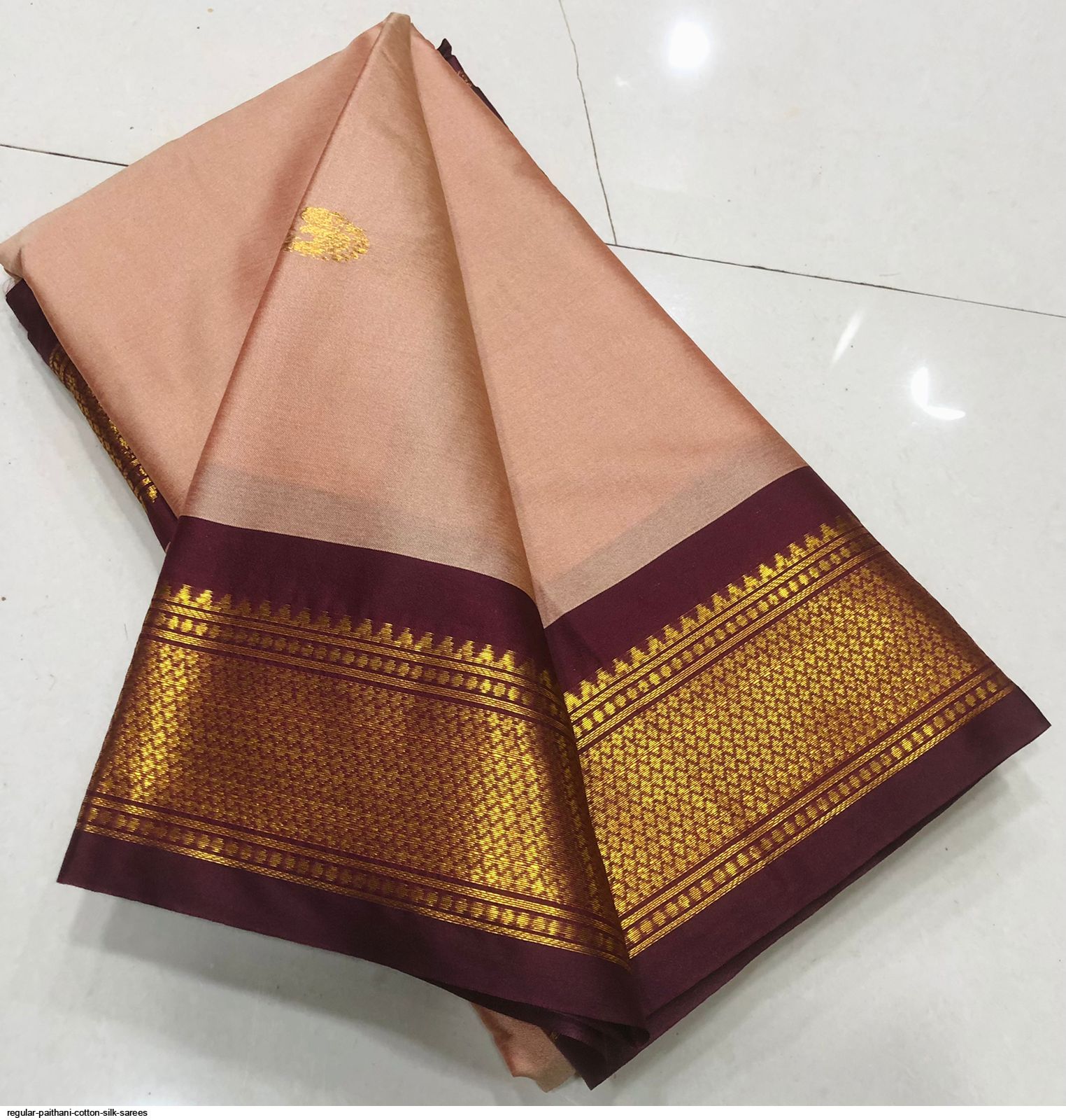 Regular paithani Cotton Silk SAREES