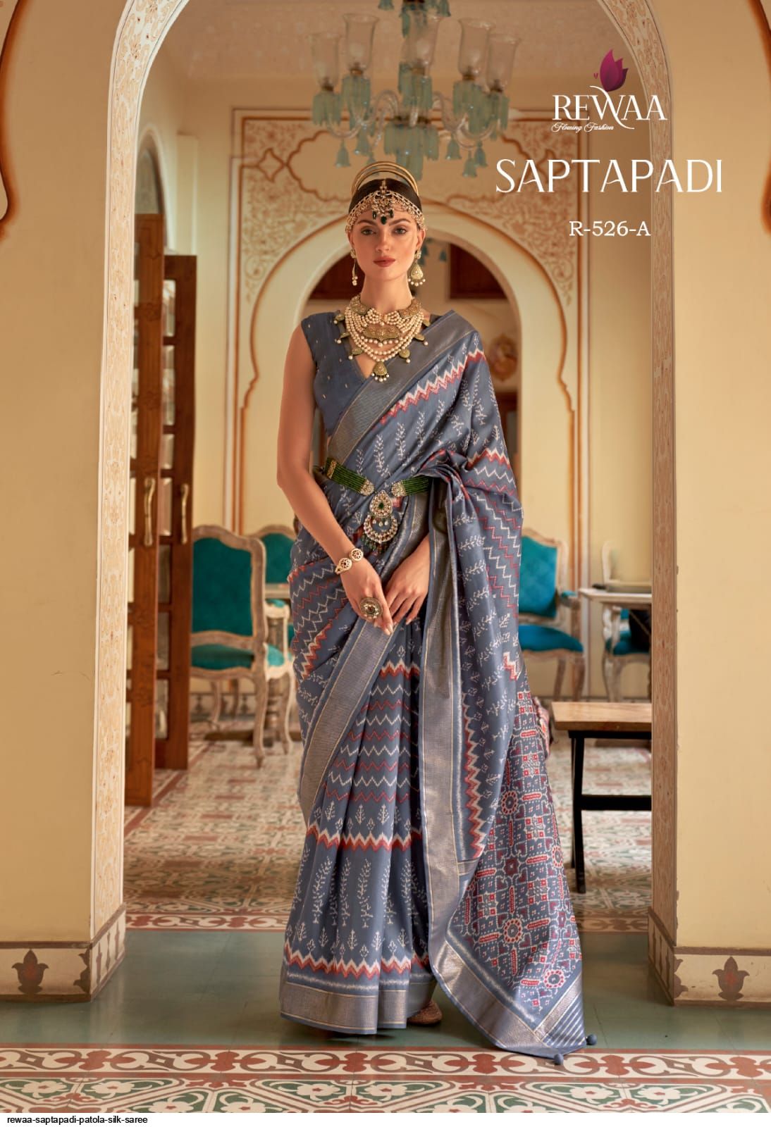 Rewaa Priyam Patola Pure Designer Silk Saree