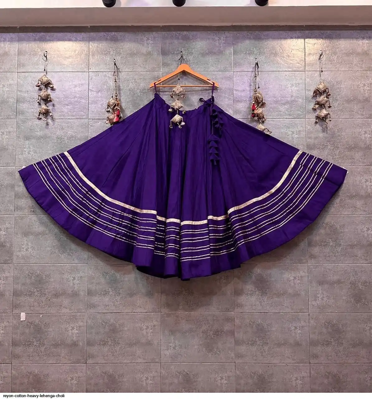 REYON COTTON HEAVY LEHENGA CHOLI 3