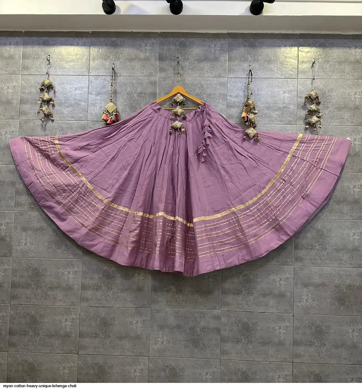 REYON COTTON HEAVY UNIQUE LEHENGA CHOLI 3