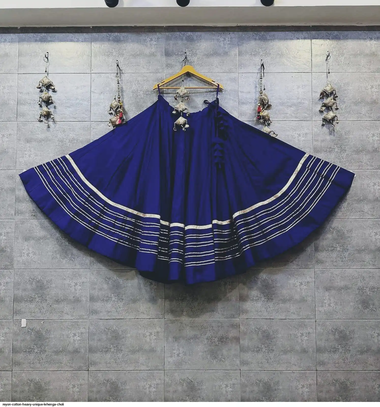 REYON COTTON HEAVY UNIQUE LEHENGA CHOLI 4