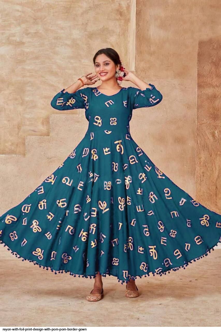 border frock design