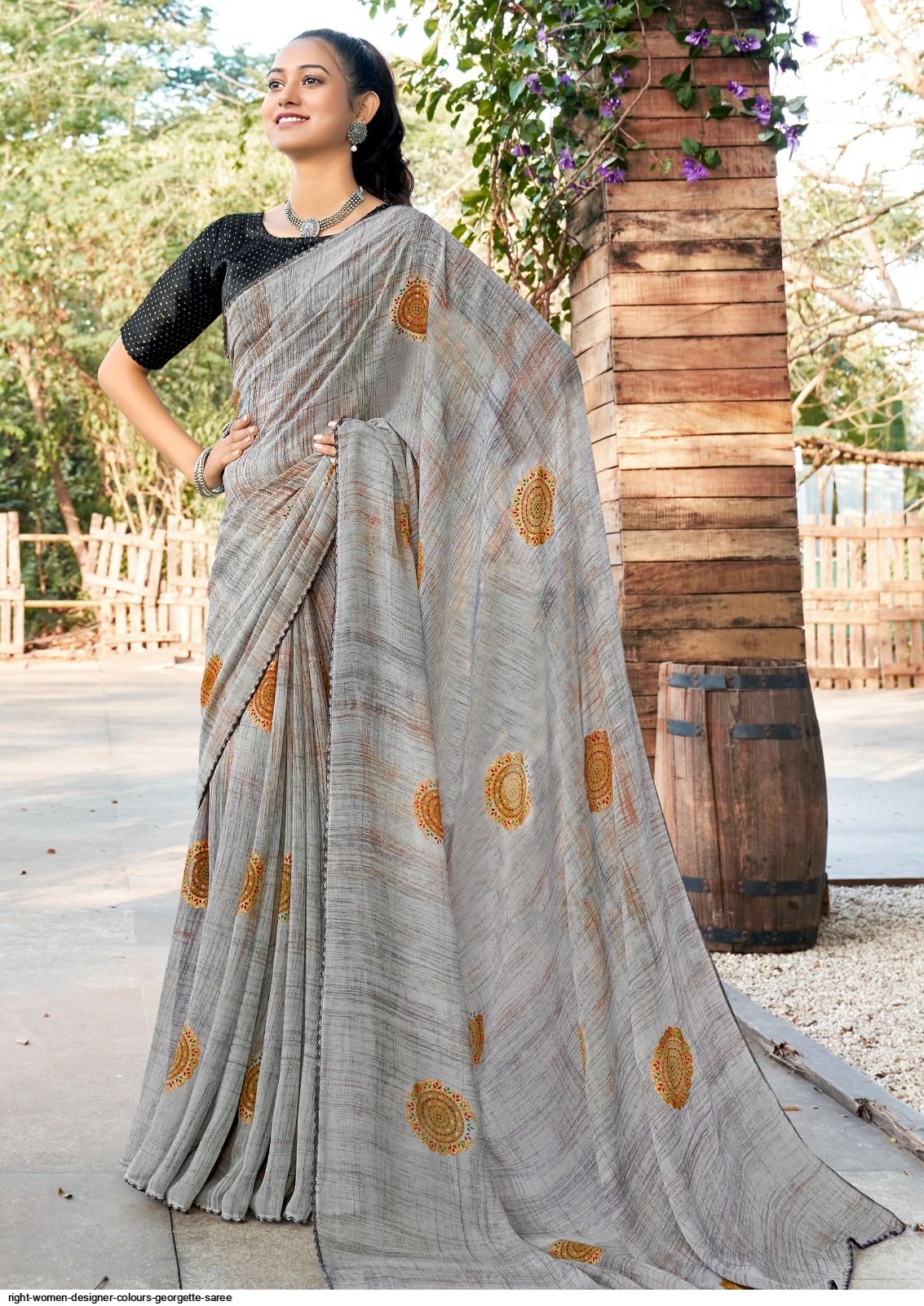 Sonali In Handwoven Pure Linen Saree | Linen World