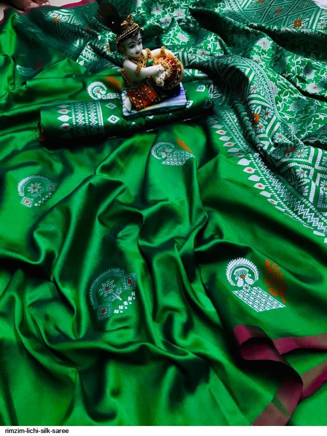 RIMZIM LICHI SILK SAREE D