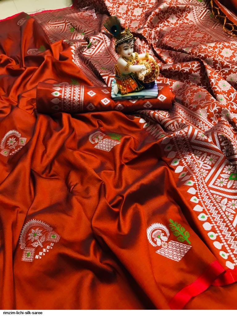 RIMZIM LICHI SILK SAREE G