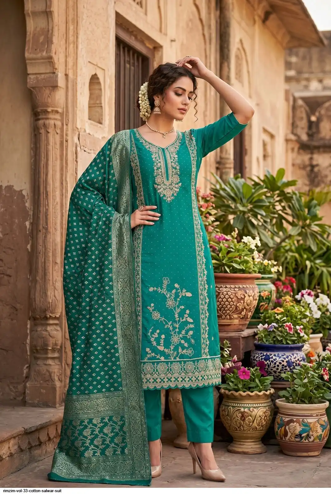 RIMZIM VOL 33 COTTON SALWAR SUIT 3