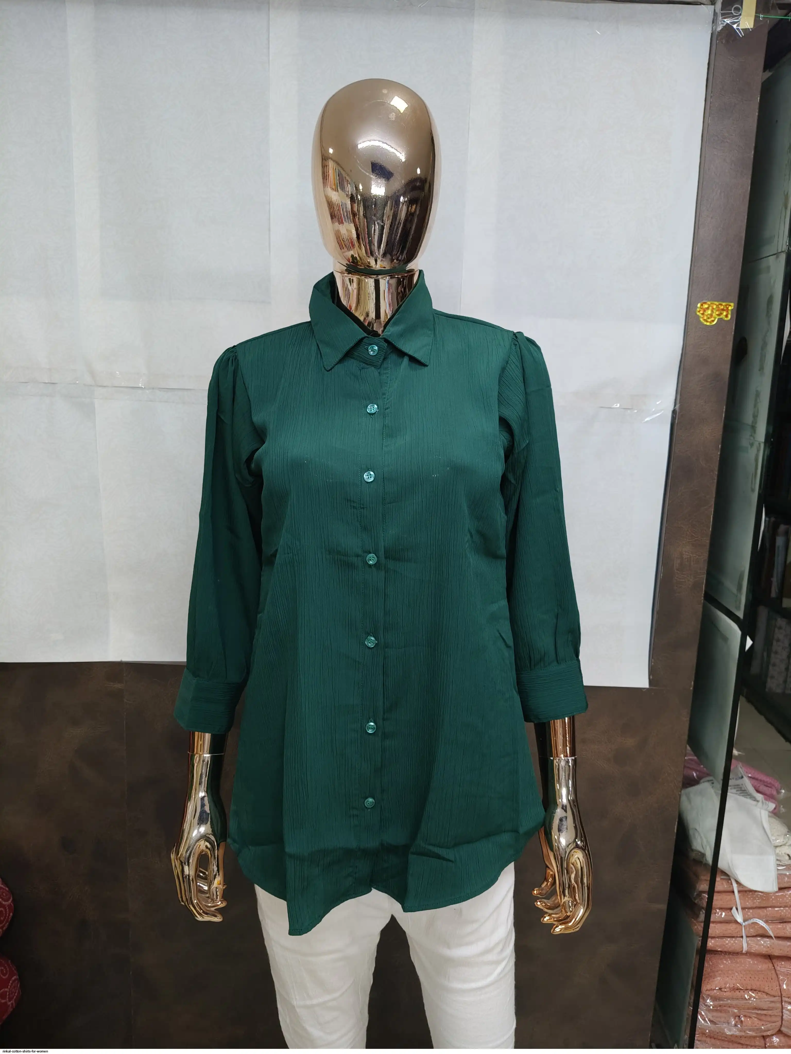 RINKAL COTTON SHIRTS FOR WOMEN A