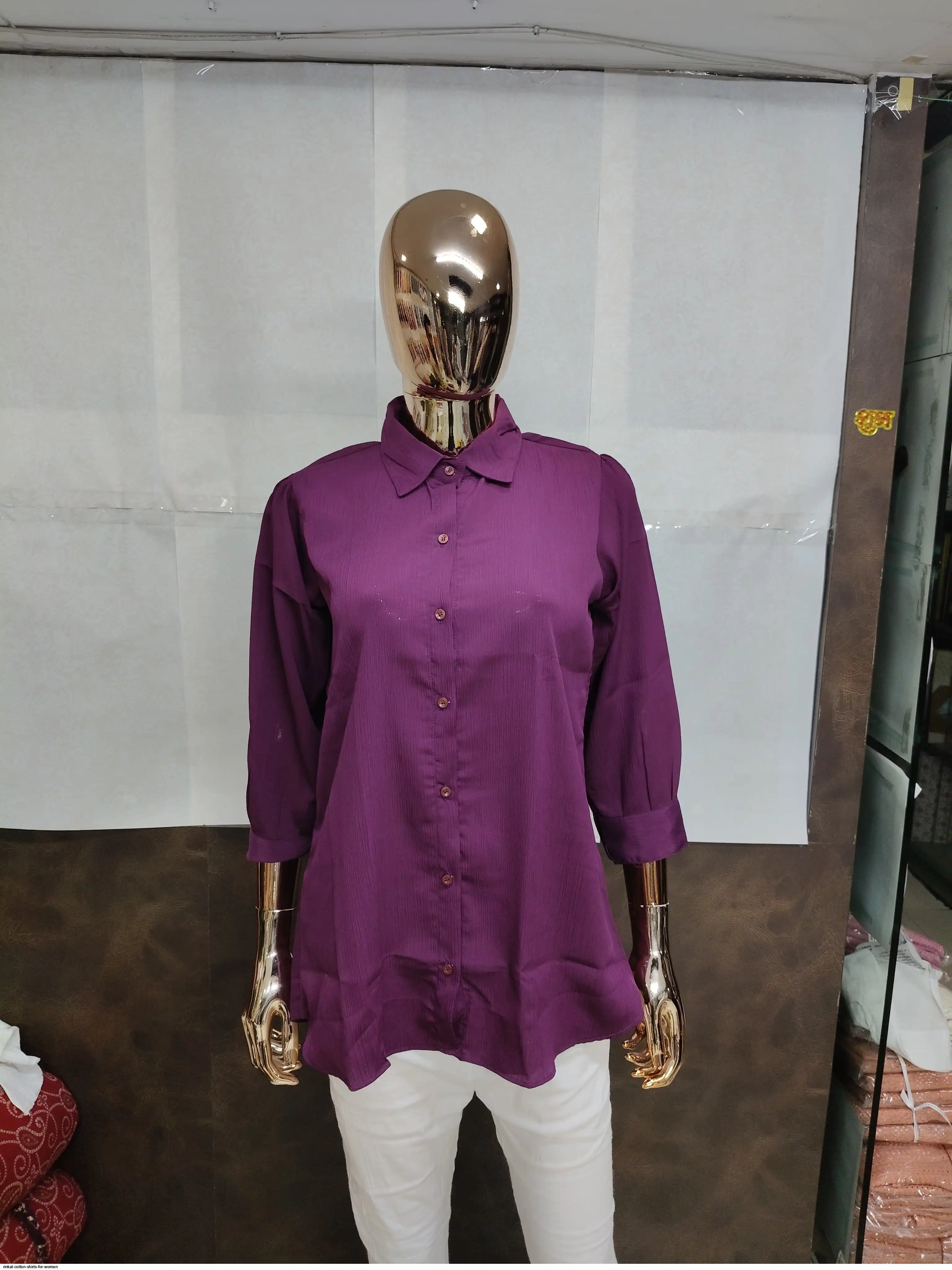 RINKAL COTTON SHIRTS FOR WOMEN C
