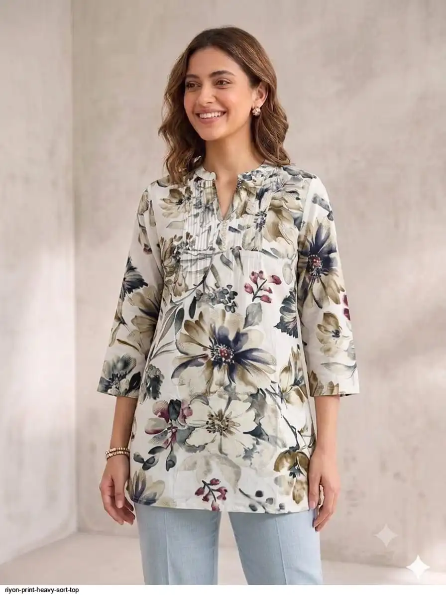RIYON PRINT HEAVY SORT TOP 5