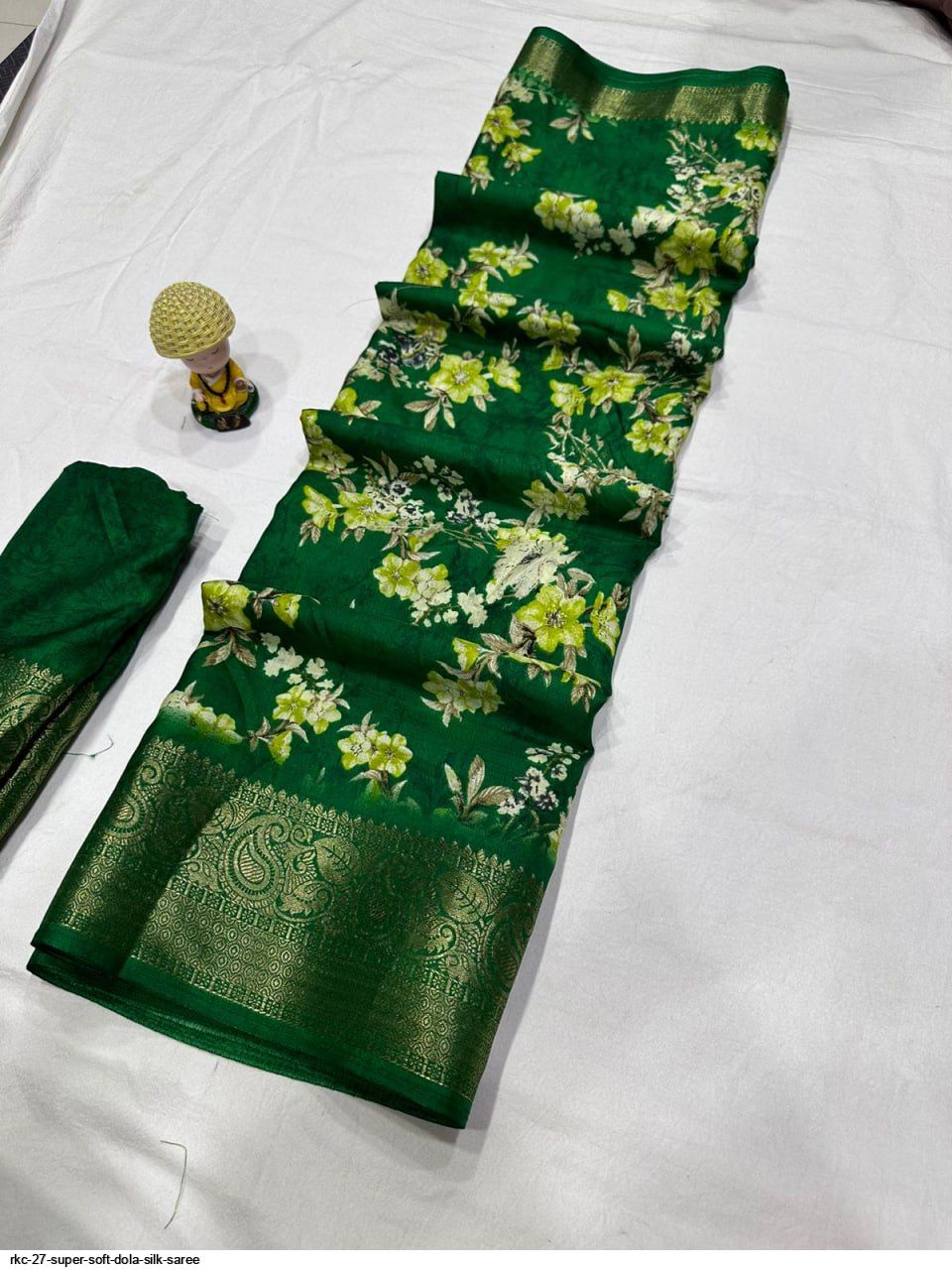 RKC 27 Super soft dola silk saree