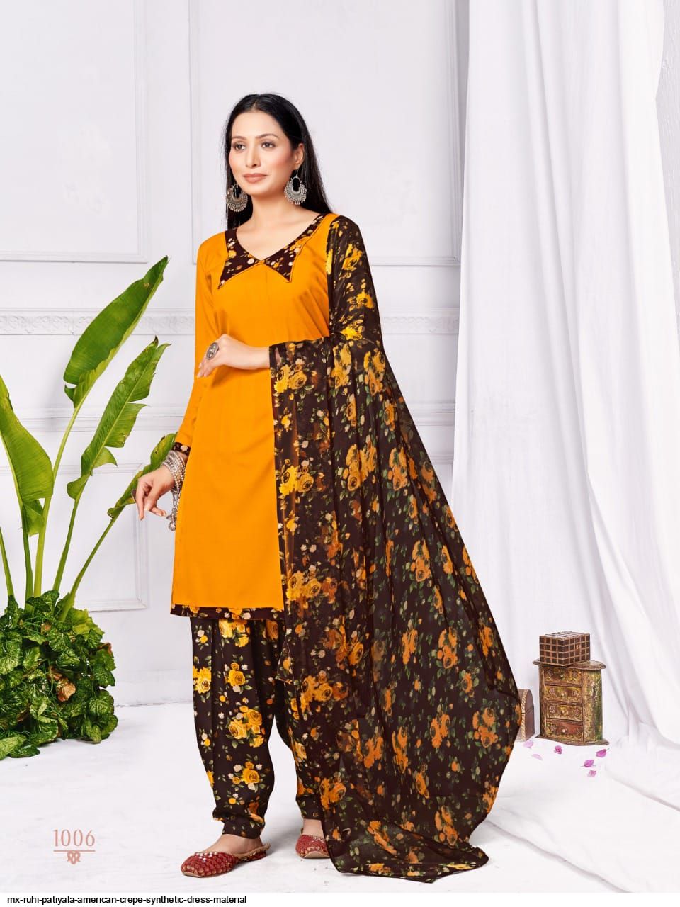 crepe dress neck designs Printed Suit Crepe Suit Neck Designs Dress Gala Pattern Design Gala Pattern Design Patiyala Dress Crepe