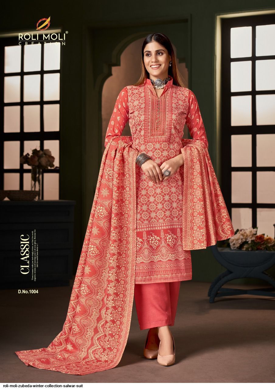 ROLI MOLI ZUBEDA WINTER COLLECTION SALWAR SUIT