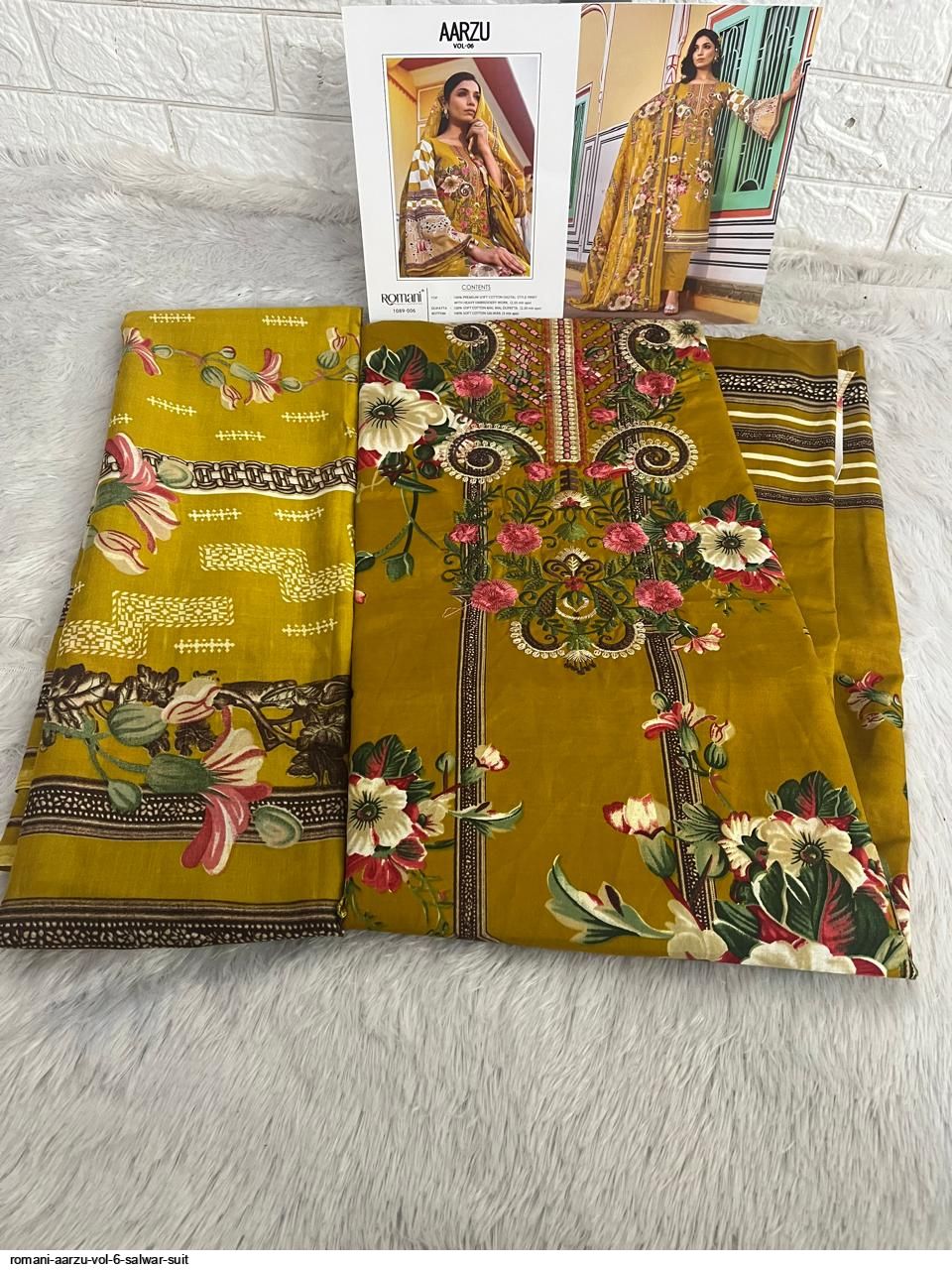 ROMANI AARZU VOL 6 SALWAR SUIT