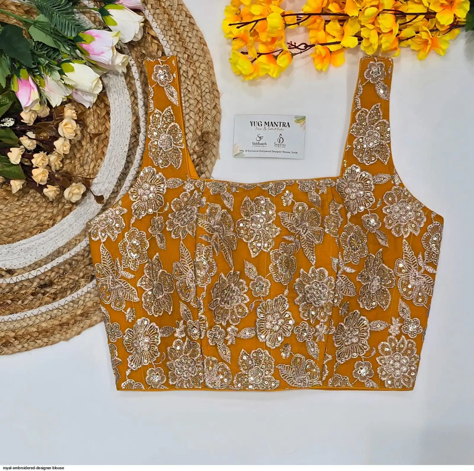 ROYAL EMBROIDERED DESIGNER BLOUSE I
