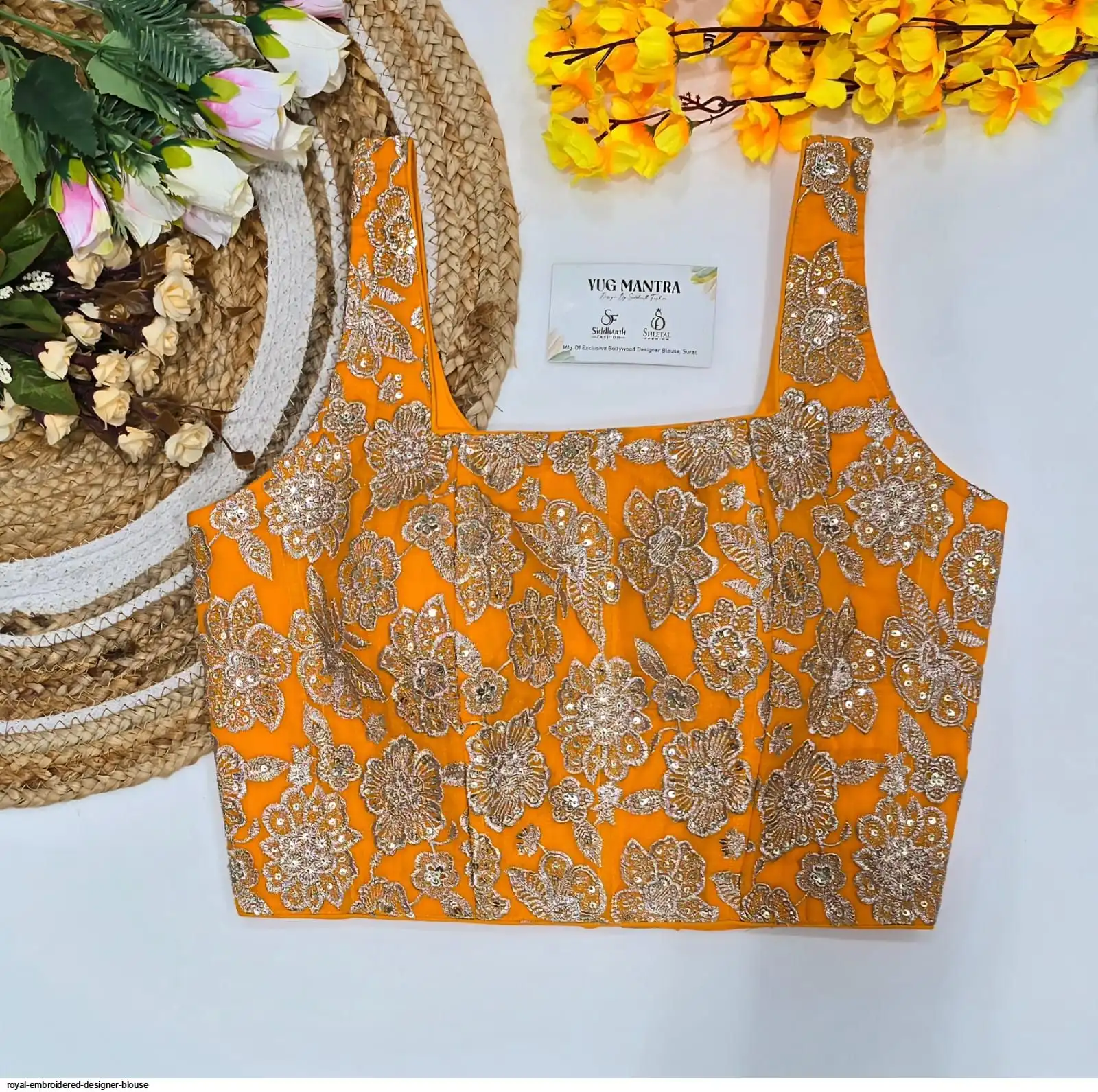 ROYAL EMBROIDERED DESIGNER BLOUSE J