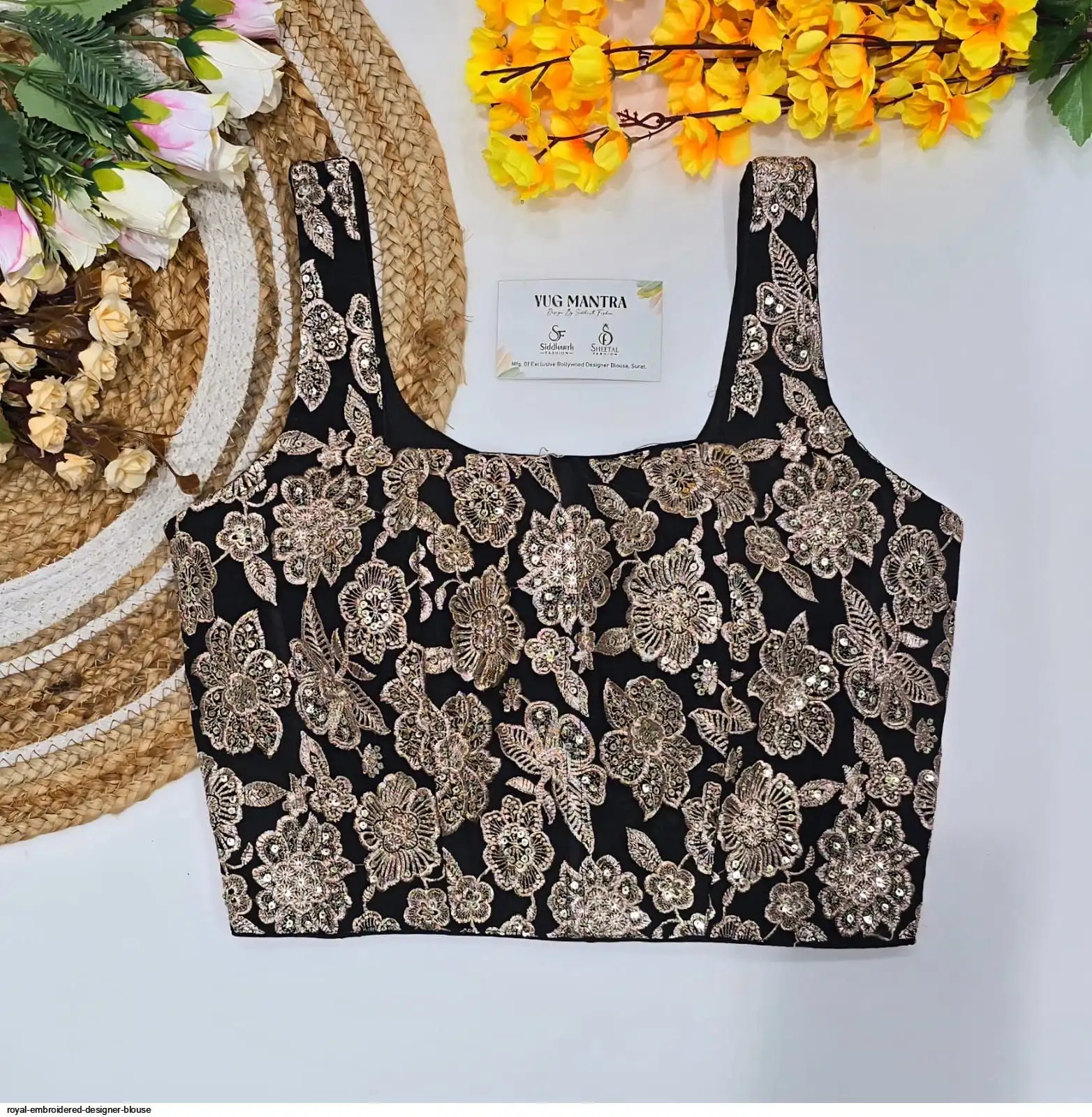 ROYAL EMBROIDERED DESIGNER BLOUSE B