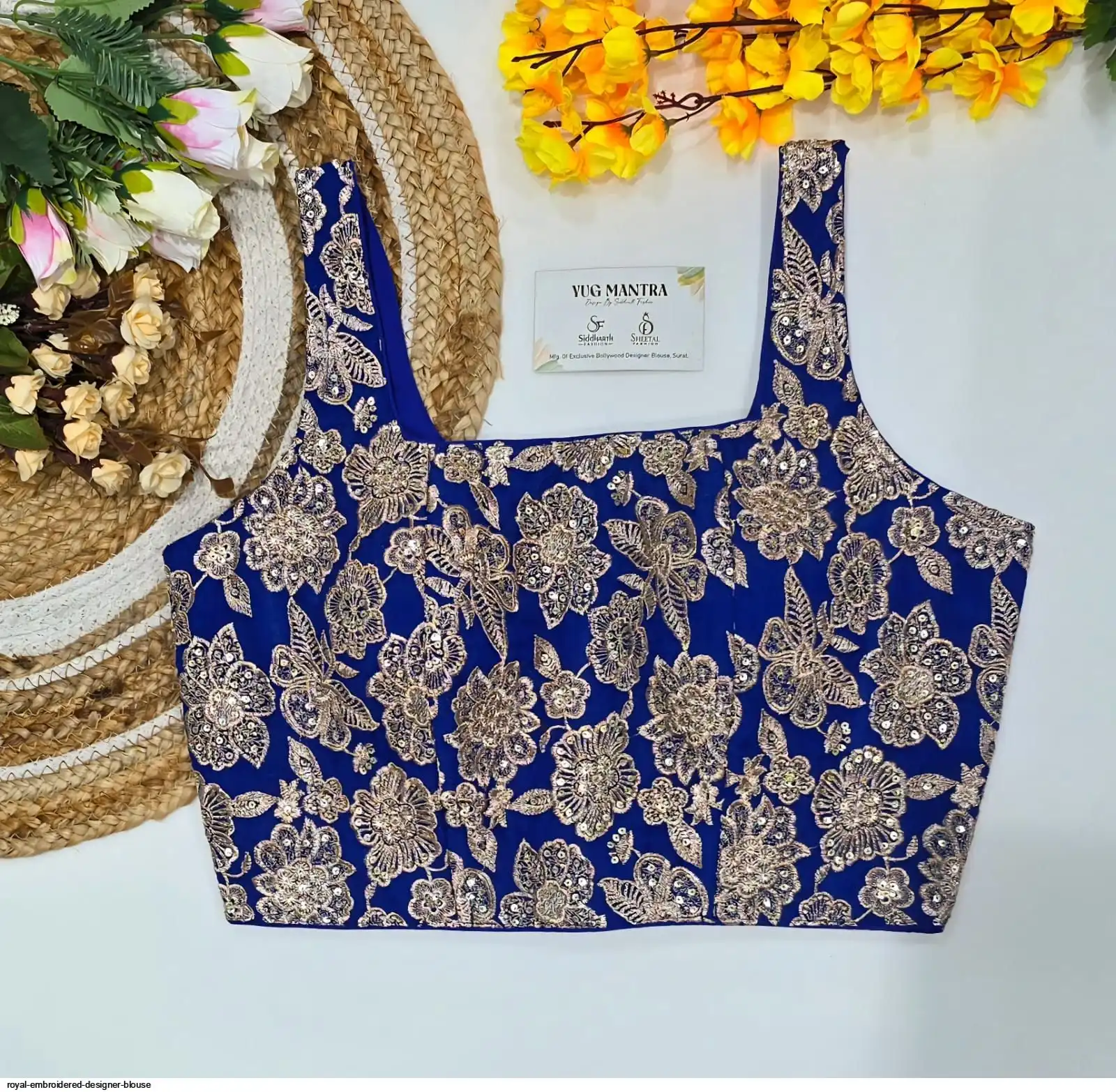 ROYAL EMBROIDERED DESIGNER BLOUSE A