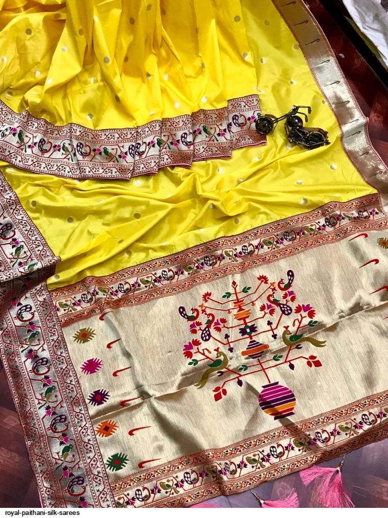 ROYAL PAITHANI SILK SAREES E