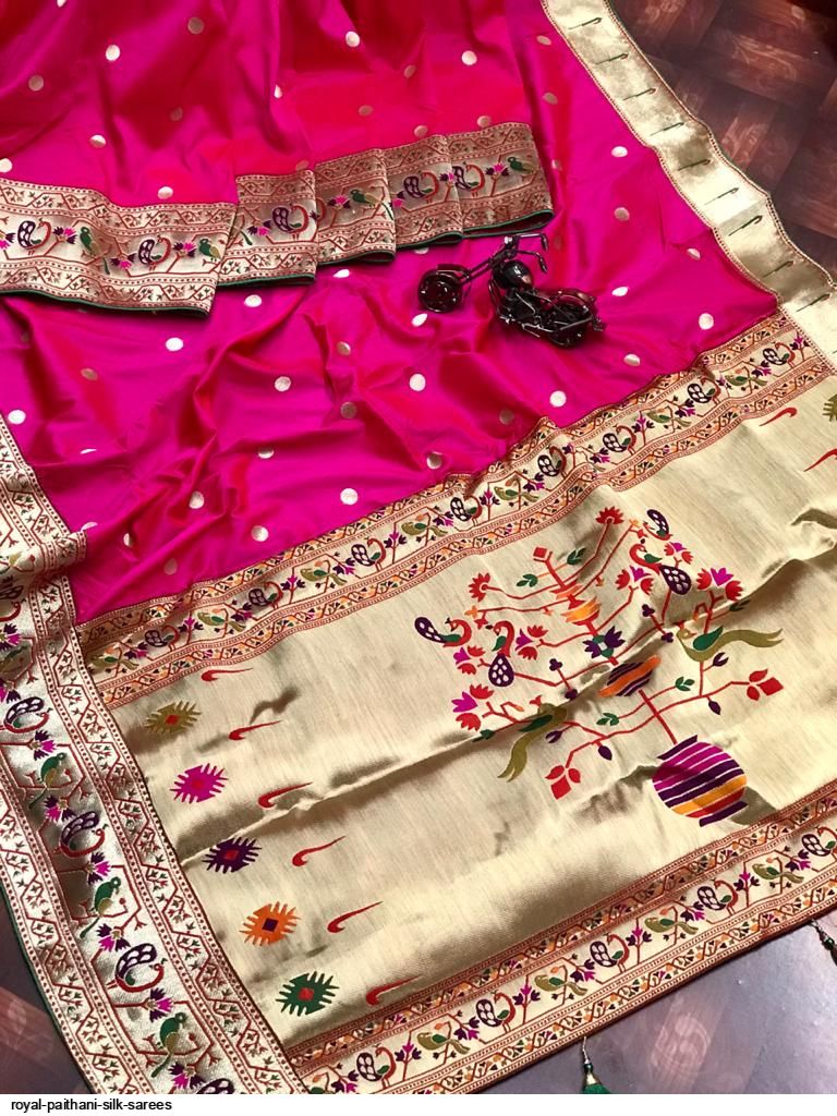 ROYAL PAITHANI SILK SAREES D
