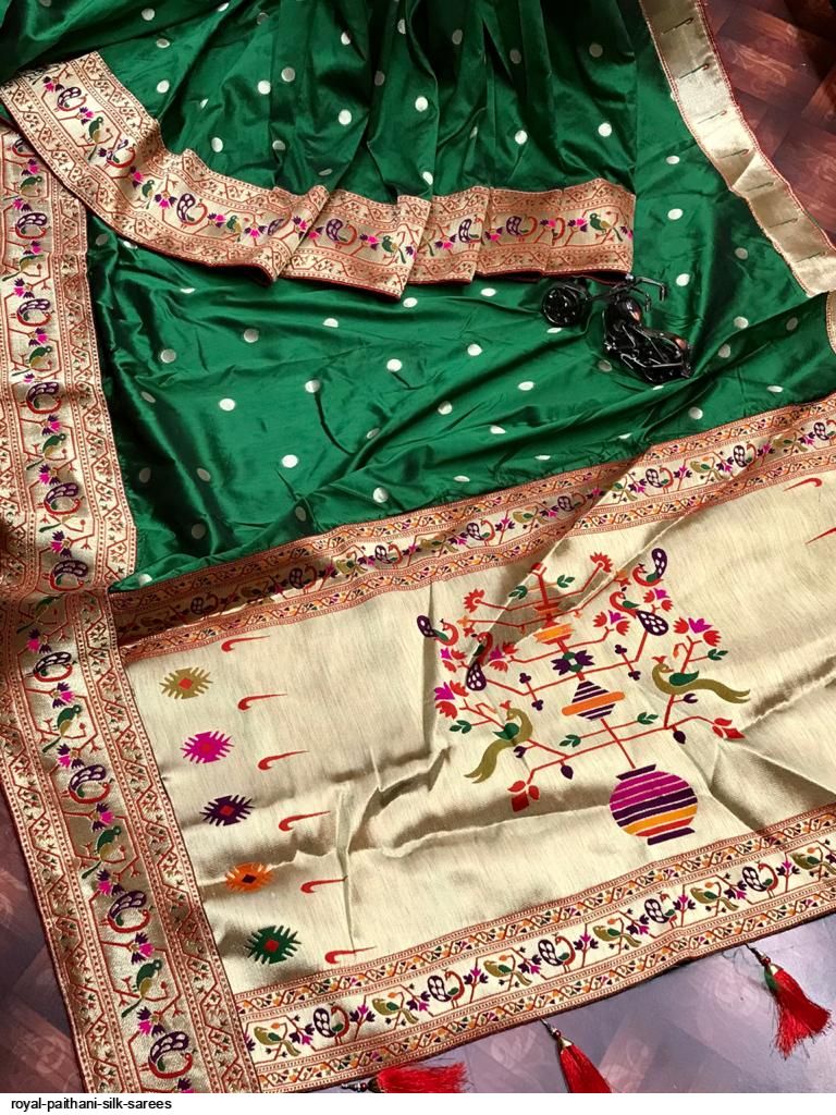 ROYAL PAITHANI SILK SAREES A