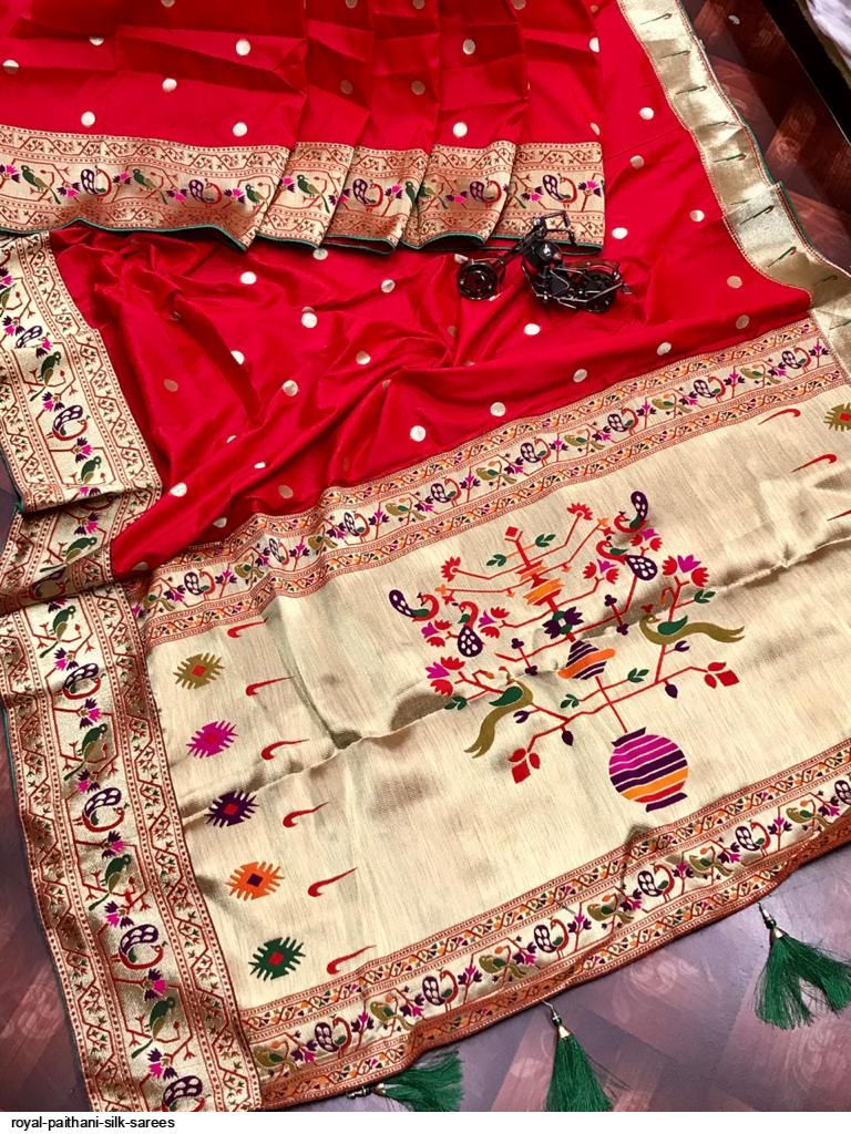 ROYAL PAITHANI SILK SAREES B