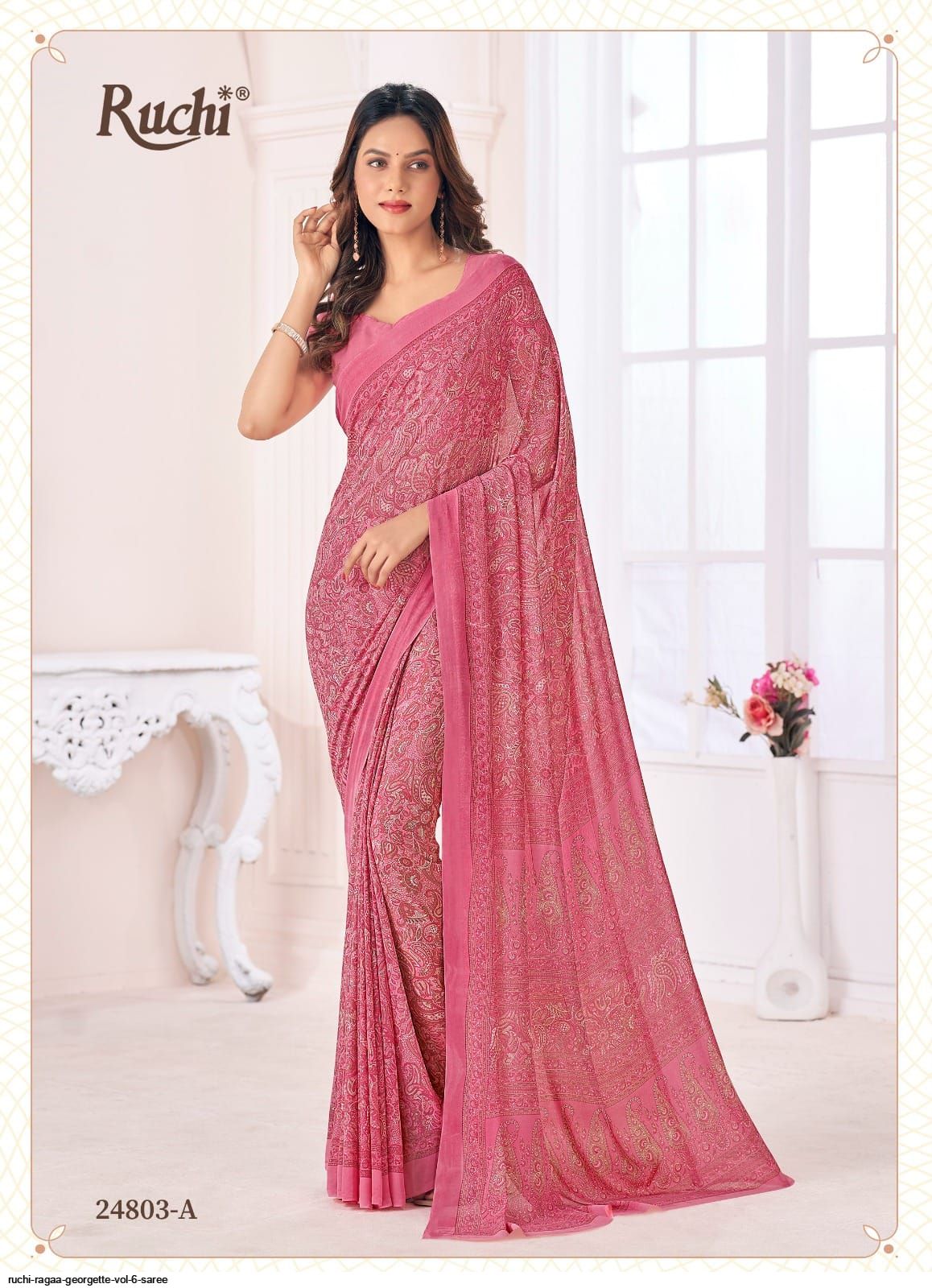 Ruchi Ragaa Georgette VOL 6 SAREE