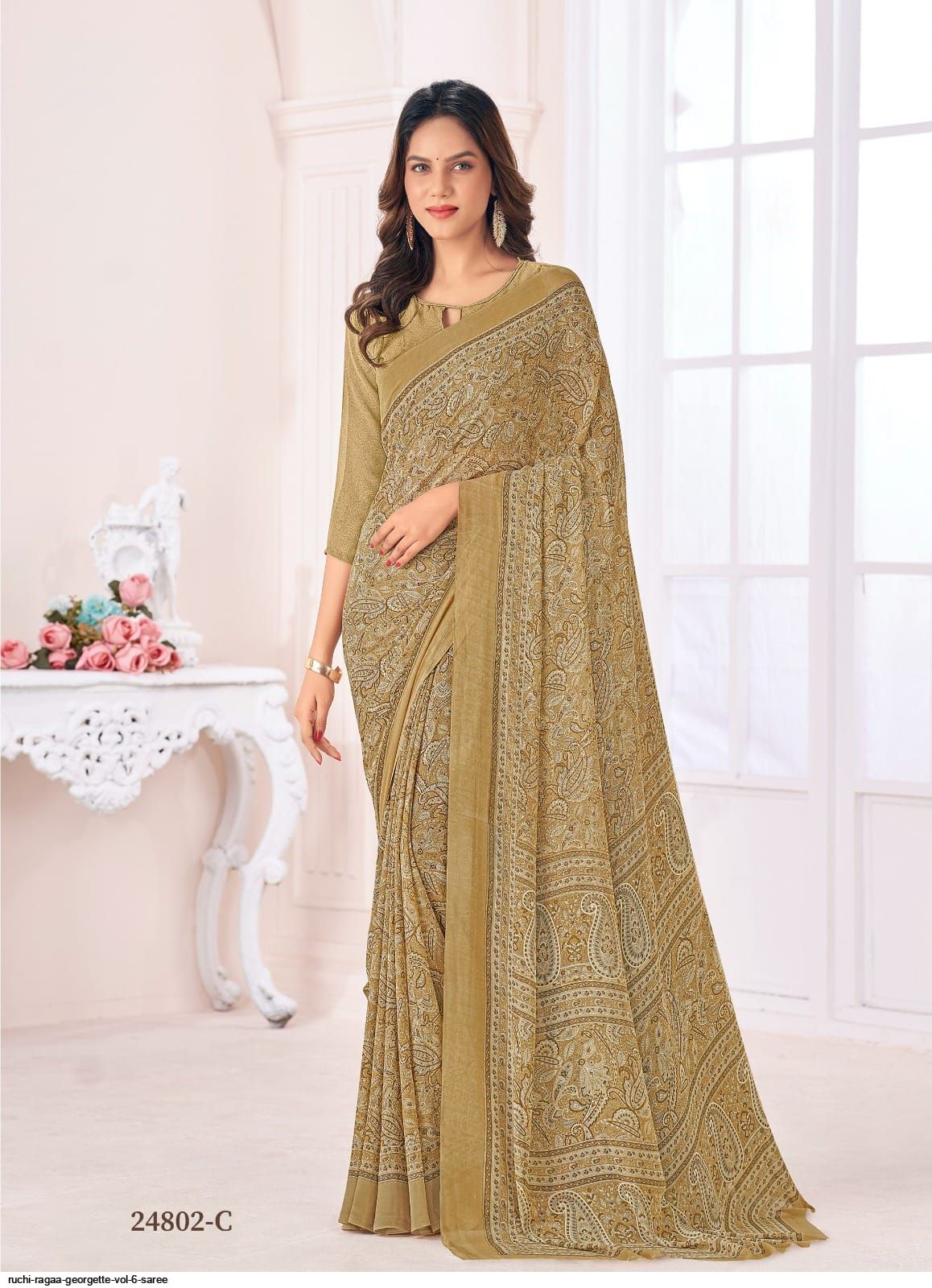Ruchi Ragaa Georgette VOL 6 SAREE