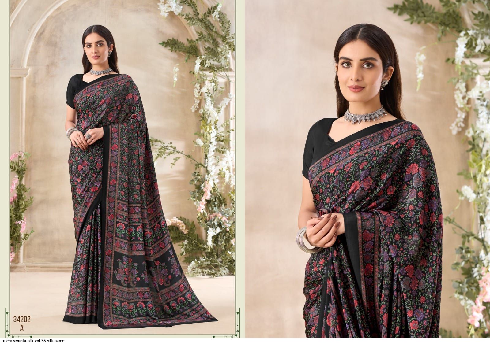 RUCHI VIVANTA SILK VOL 35 SILK SAREE 34202A