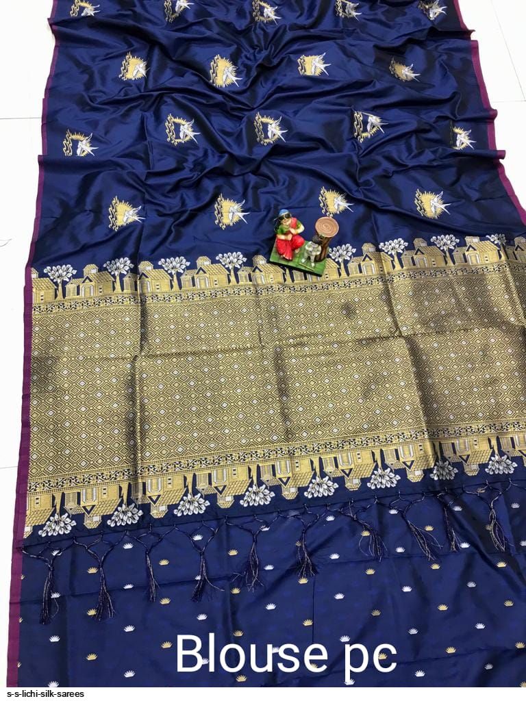 S S LICHI SILK SAREES G