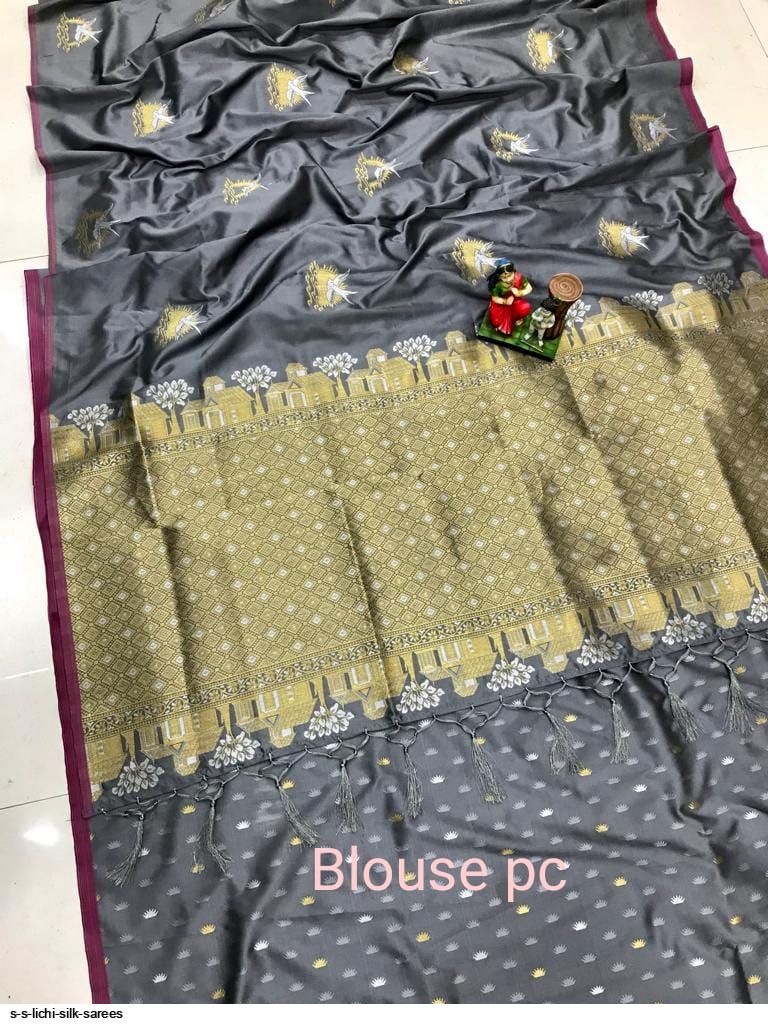 S S LICHI SILK SAREES C