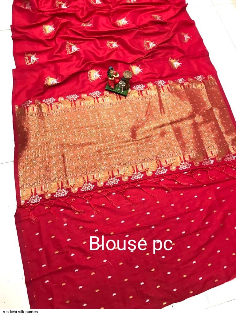 S S LICHI SILK SAREES D
