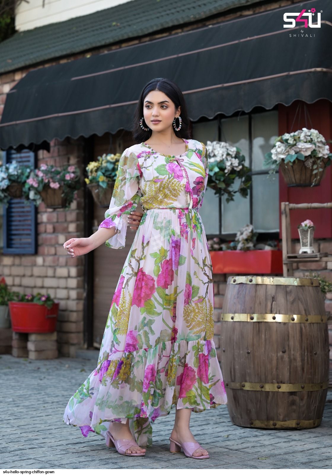 S4U HELLO SPRING CHIFFON GOWN