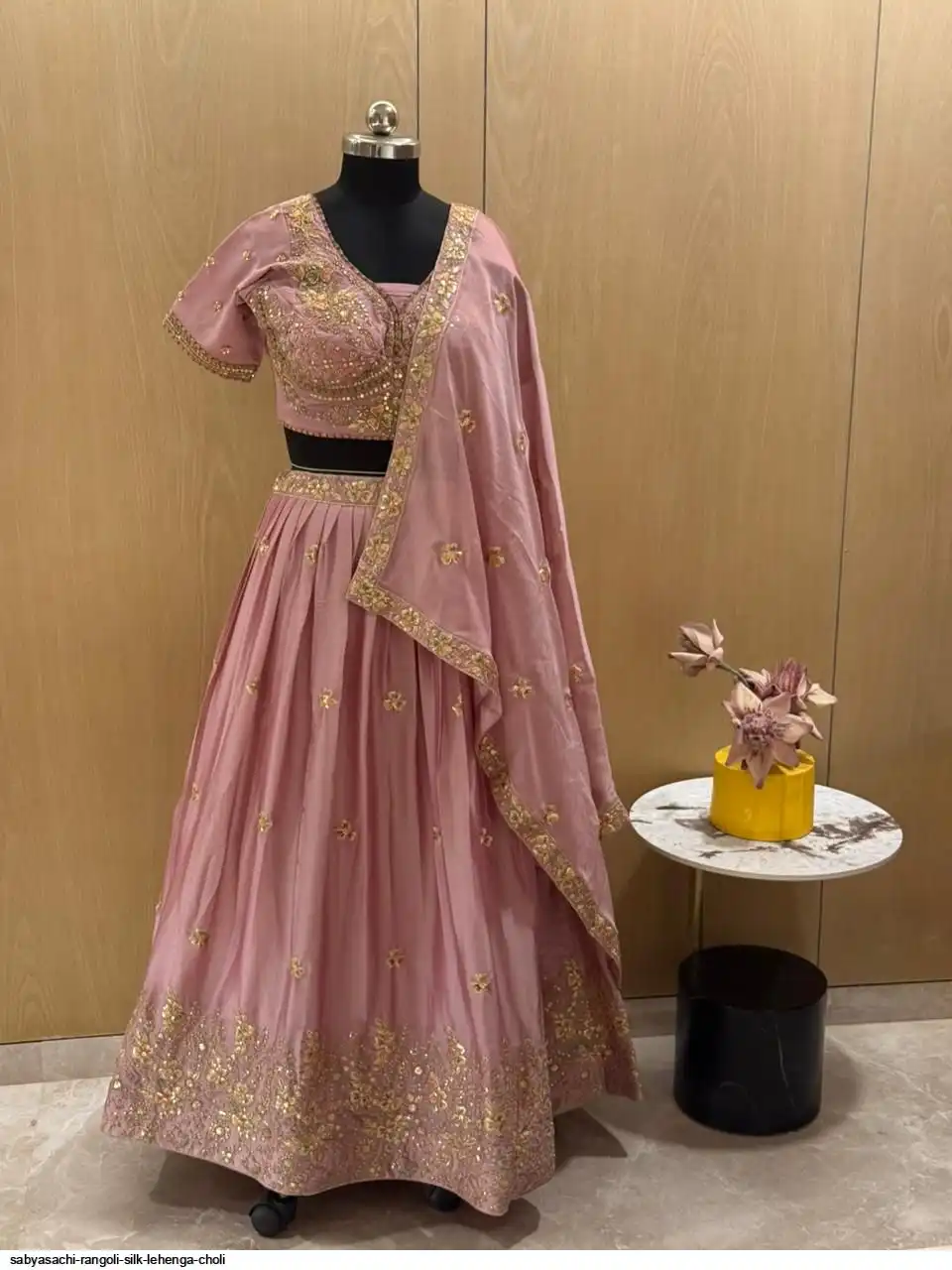 SABYASACHI RANGOLI SILK LEHENGA CHOLI B