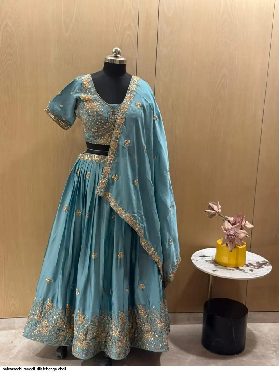 SABYASACHI RANGOLI SILK LEHENGA CHOLI D