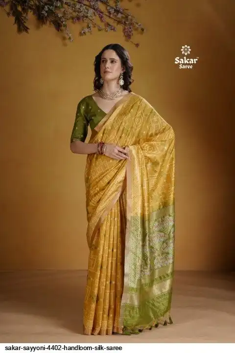 SAKAR SAYYONI 4402 HANDLOOM SILK SAREE B