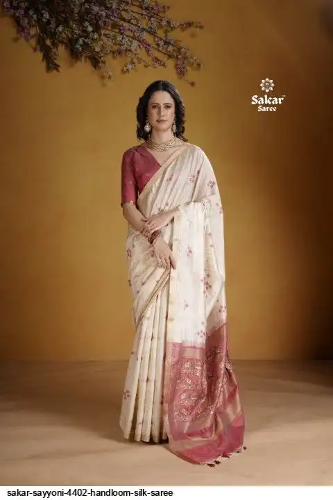 SAKAR SAYYONI 4402 HANDLOOM SILK SAREE C