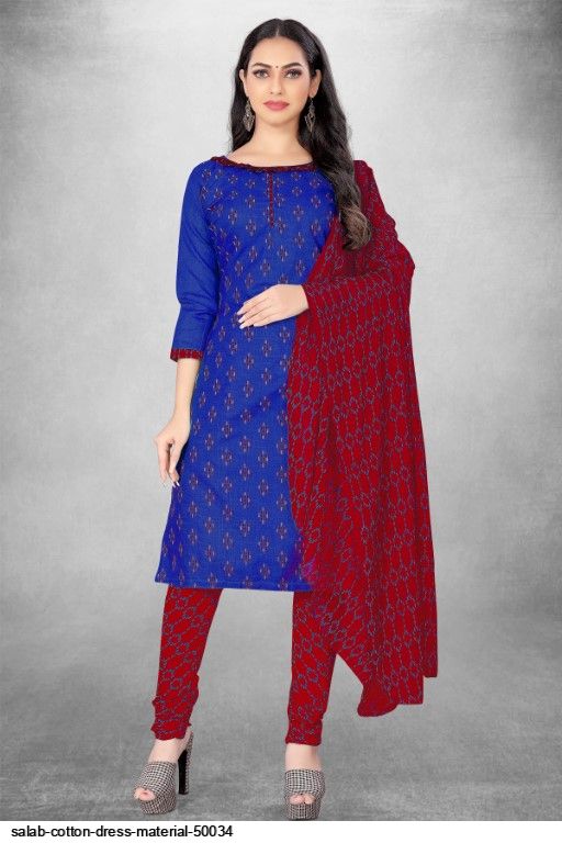 salab cotton dress material 50027