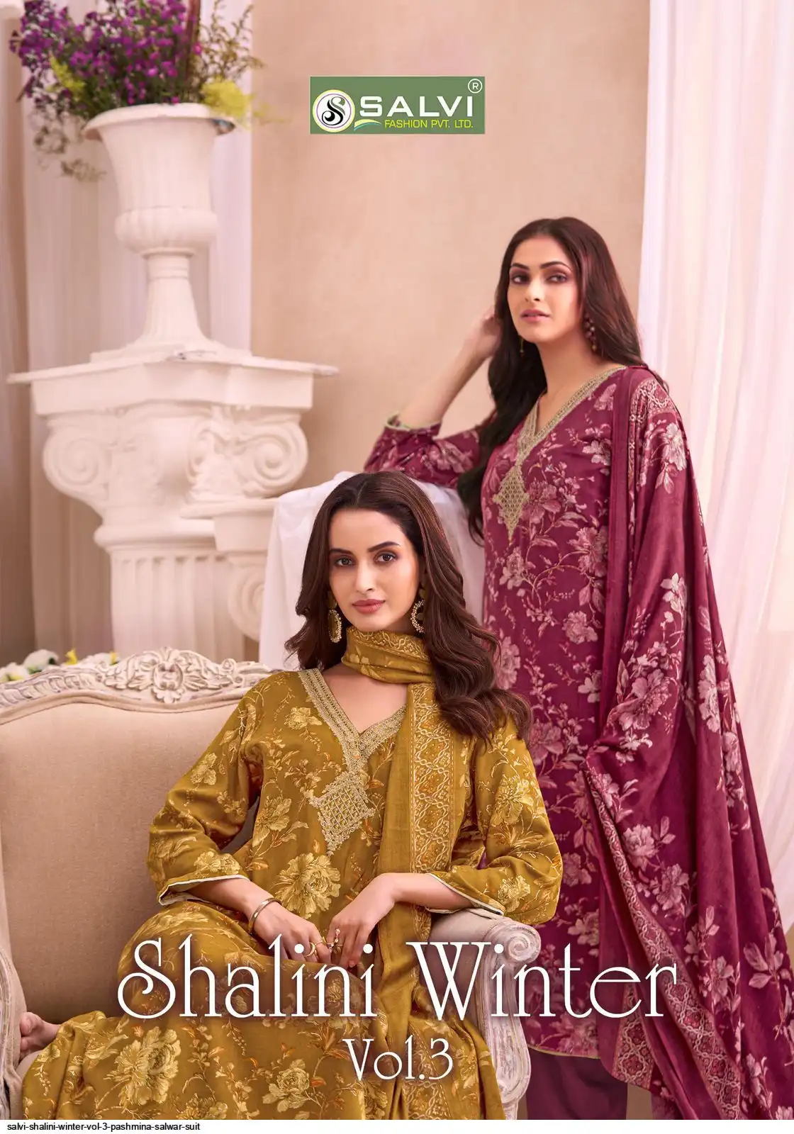 Zubin Tarun Salviさん専用 SALVI SHALINI WINTER VOL 3 PASHMINA SALWAR SUIT