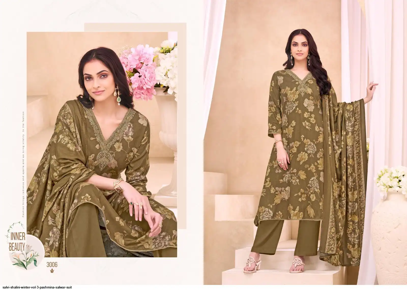 SALVI SHALINI WINTER VOL 3 PASHMINA SALWAR SUIT