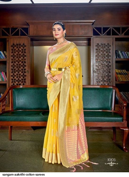 SANGAM AAKRITHI Cotton SAREES